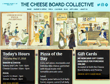 Tablet Screenshot of cheeseboardcollective.coop